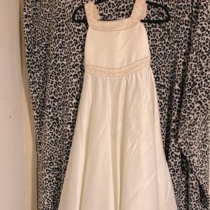 Off white prom dress